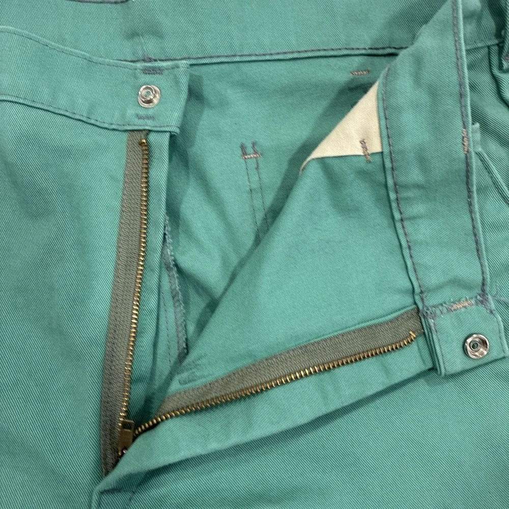 Westex Proban FR-7A Flame Resistant Work Pants Mens 38x32 Green‎ USA 100% Cotton